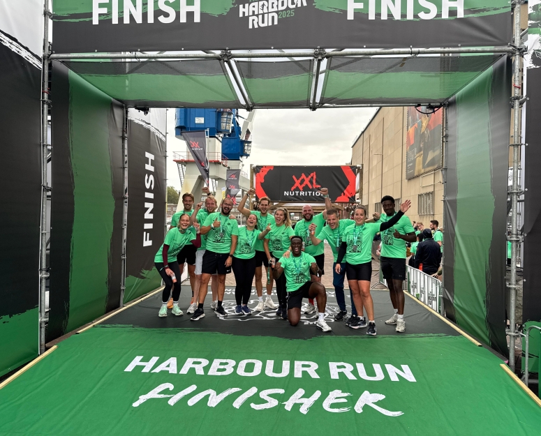T.E.A.M. ELINEX ran the Harbour Run!🏃‍♂️💪