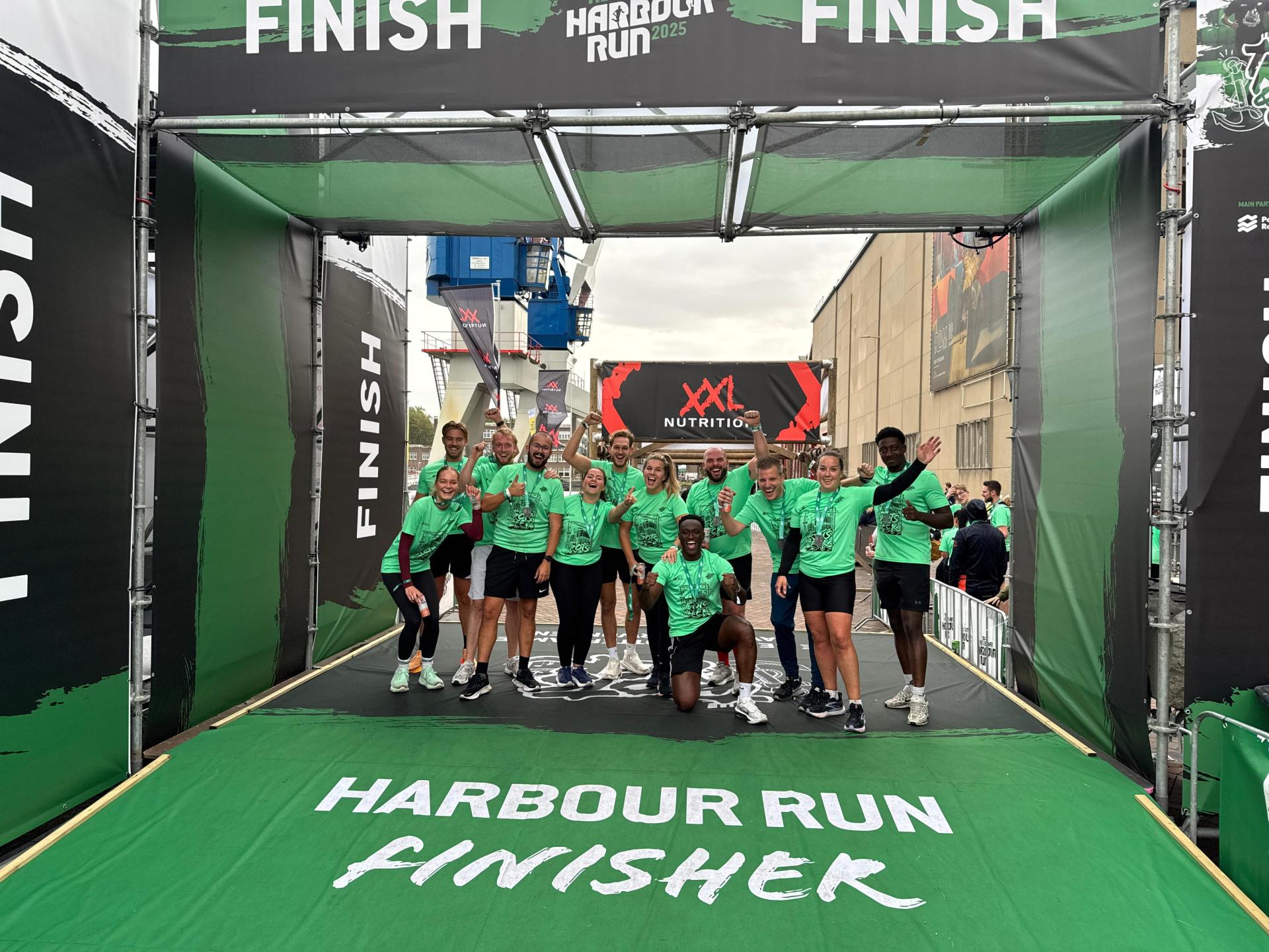 T.E.A.M. ELINEX rende de Harbour Run!🏃‍♂️💪