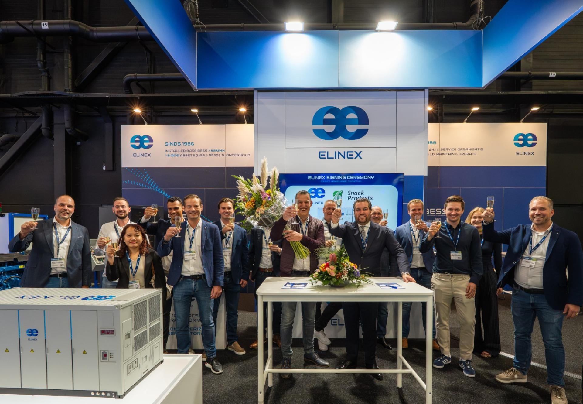 ELINEX Signing Ceremony 20MWh project!