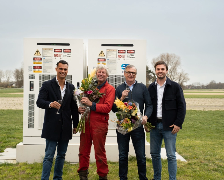 Gebroeders Kos oogst meer grip op energie met batterijopslag van ELINEX