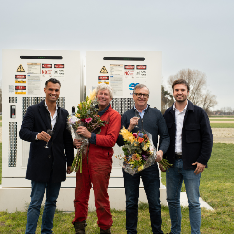 Gebroeders Kos oogst meer grip op energie met batterijopslag van ELINEX