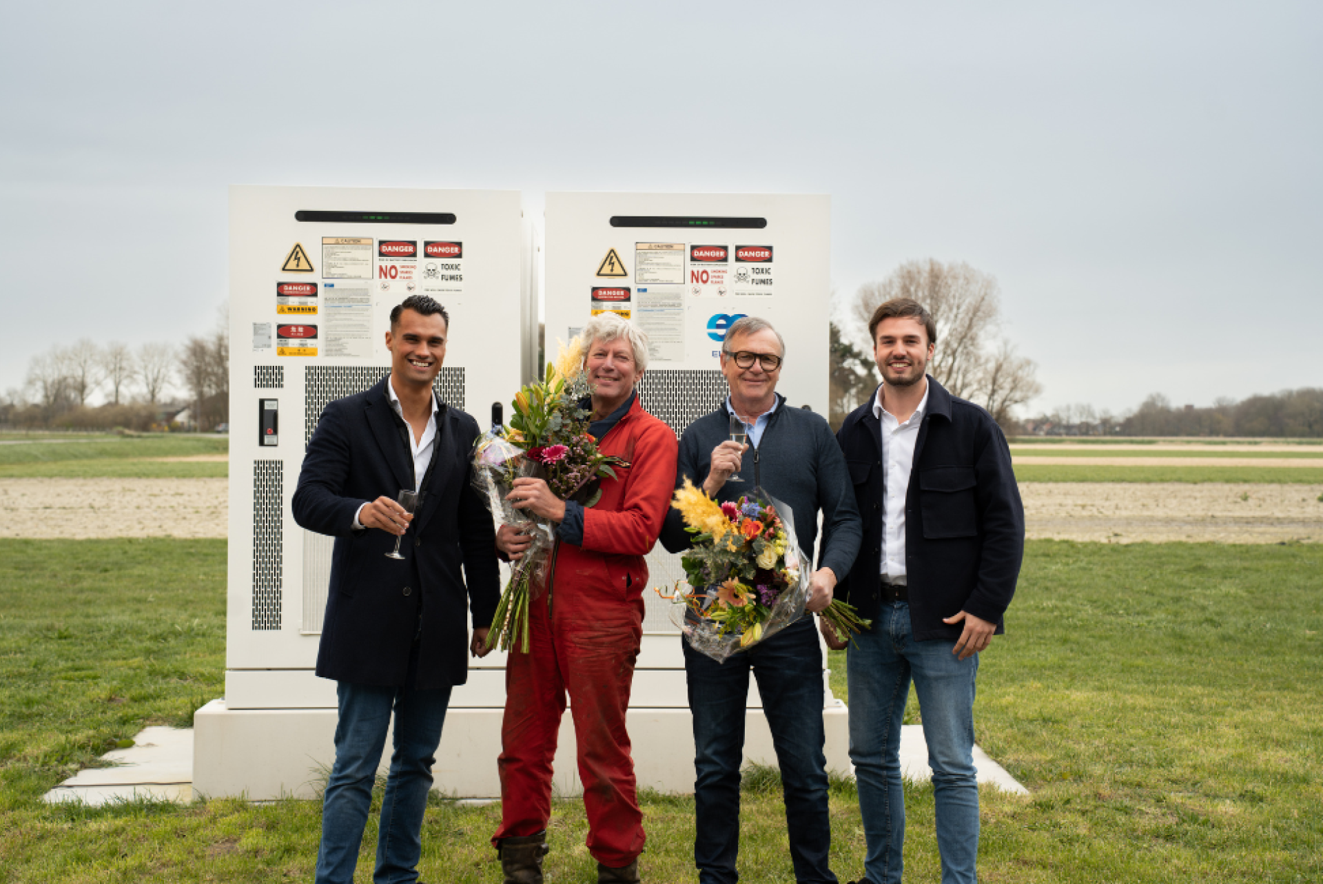 Gebroeders Kos oogst meer grip op energie met batterijopslag van ELINEX