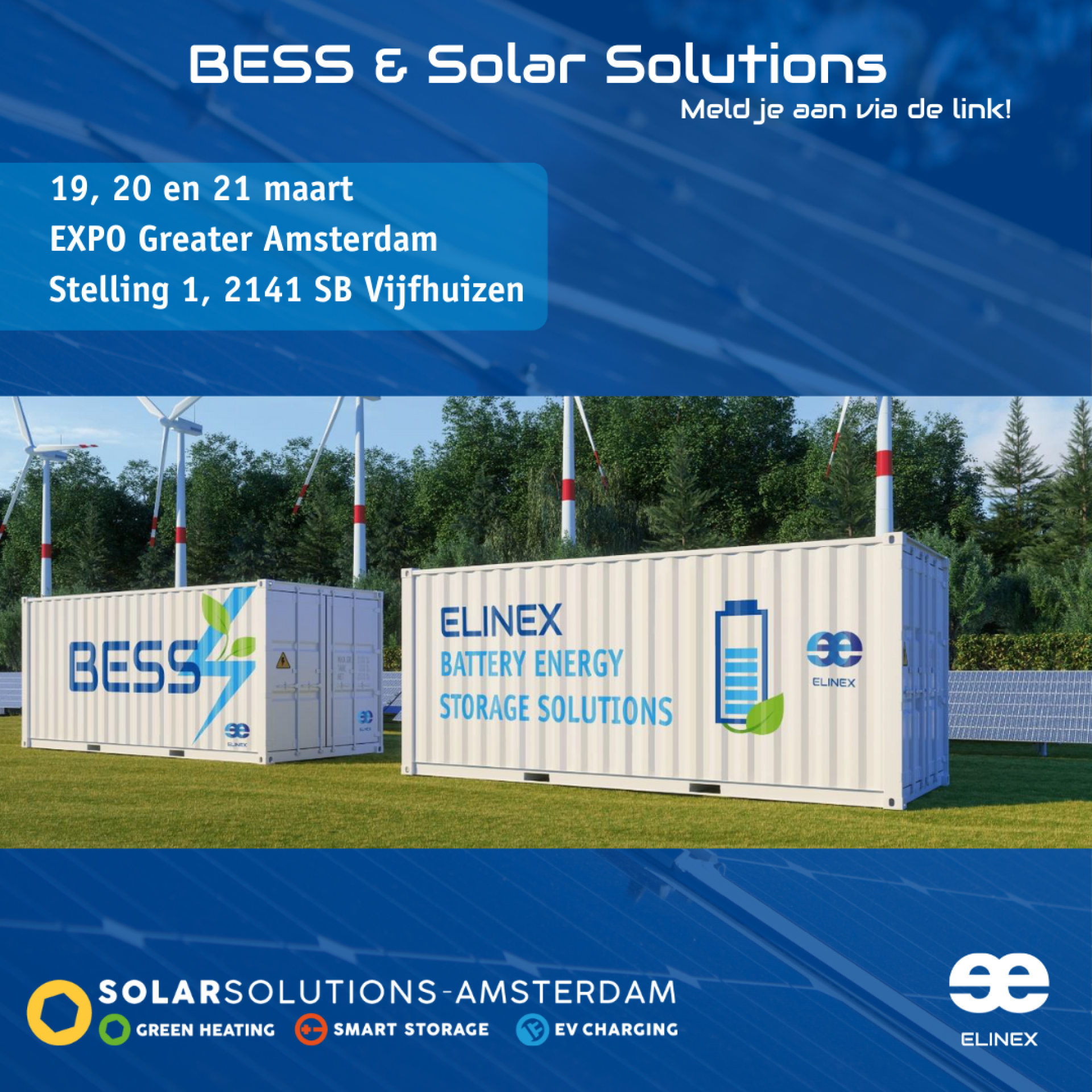 Invitation BESS & Solar solutions Amsterdam