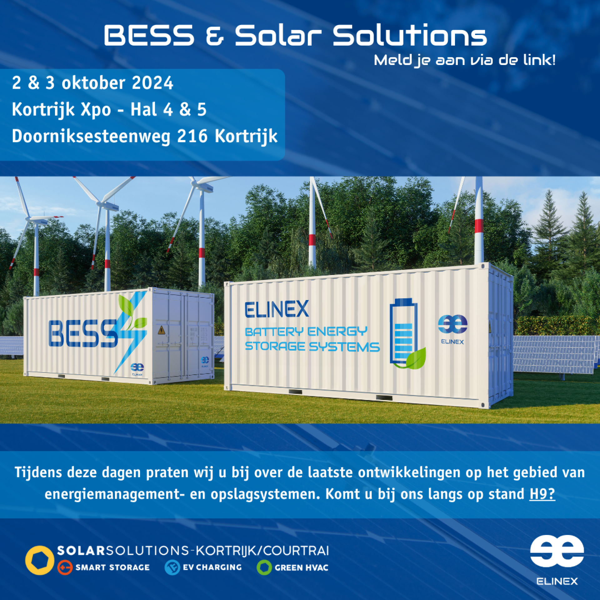 Invitation BESS & Solar solutions Kortrijk